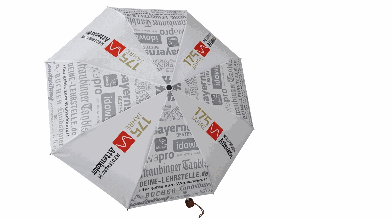 Regenschirm ZEITUNG – © GREF Schirme